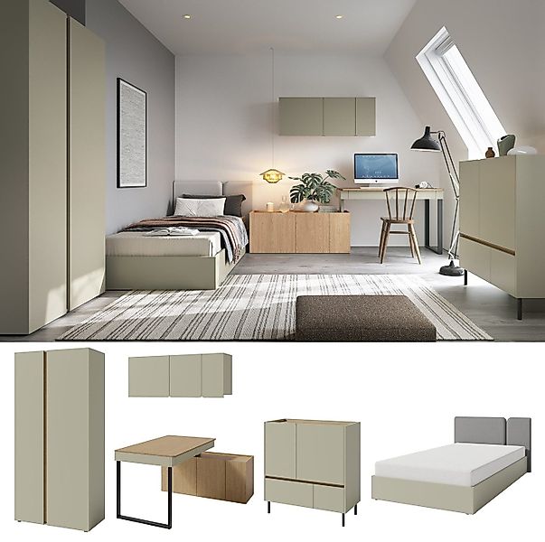 QMM TraumMöbel Jugendzimmer-Set komplett Laris Set günstig online kaufen