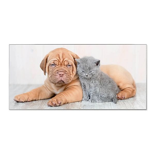 Banjado Magnettafel 78x37cm Magnetwand  Silber Aus Metall Magnetpinnwand Pi günstig online kaufen