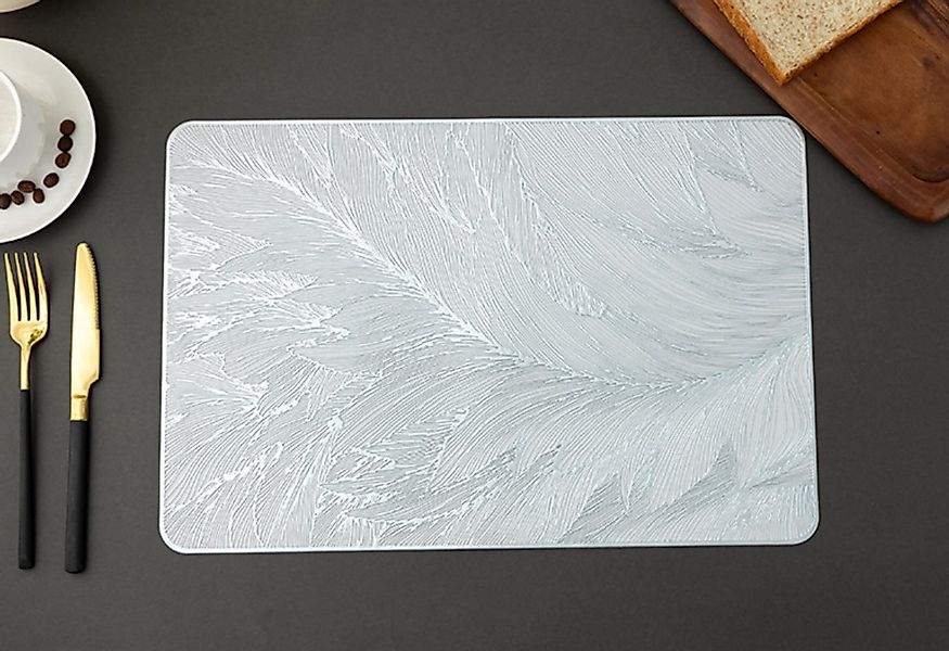 XDeer Tischdecke 4 stück Tischset, Platzset Rund/Rechteck,Tischsets Abwasch günstig online kaufen