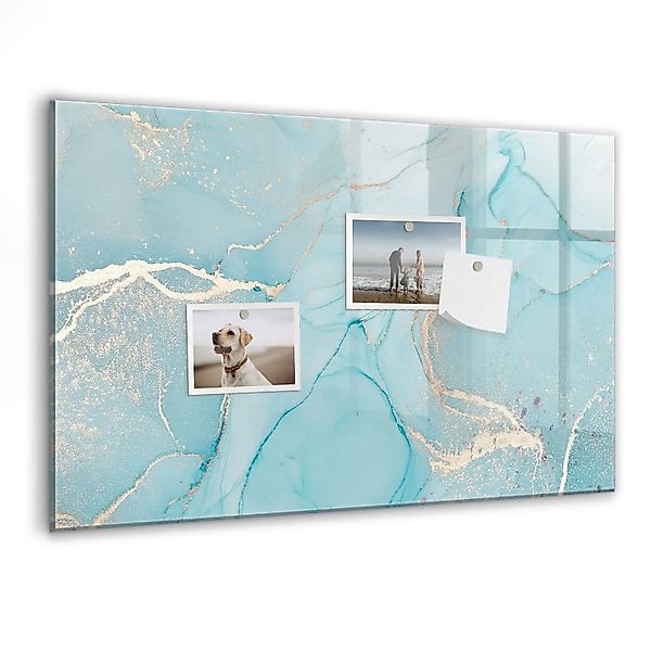 Tulup Magnettafel Glas Dekorativer Marmor 60x40 cm Magnettafel Zum Schreibe günstig online kaufen