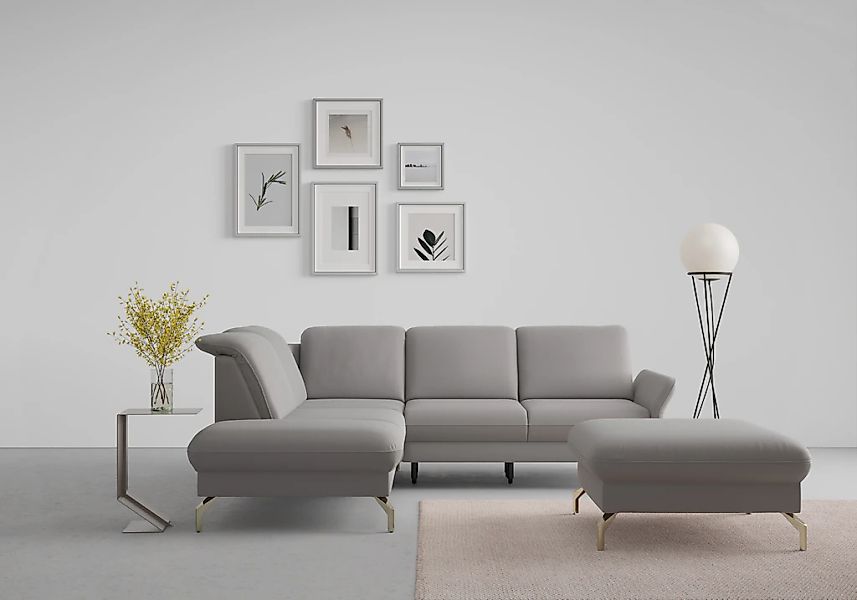 sit&more Ecksofa "Fashion L-Form" wahlweise mit Kopfteilverstellung, Vorzie günstig online kaufen