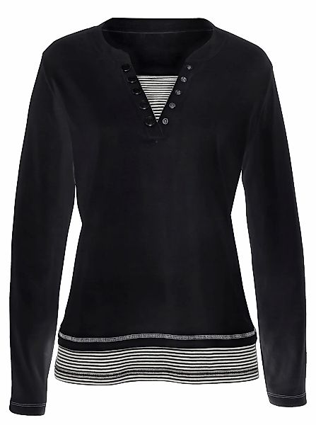 Inspirationen 2-in-1-Langarmshirt "Shirt", 1 Stk. günstig online kaufen