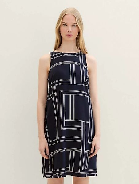 TOM TAILOR Sommerkleid Kleid mit Allover-Print günstig online kaufen