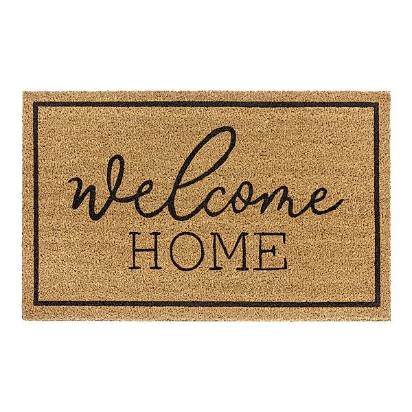 HANSE Home Fußmatte »Mix Mats Kokos Welcome Home«, rechteckig günstig online kaufen