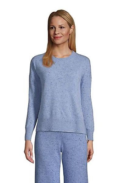 Relaxter Kaschmir-Pullover mit rundem Ausschnitt, Damen, Größe: L Normal, B günstig online kaufen