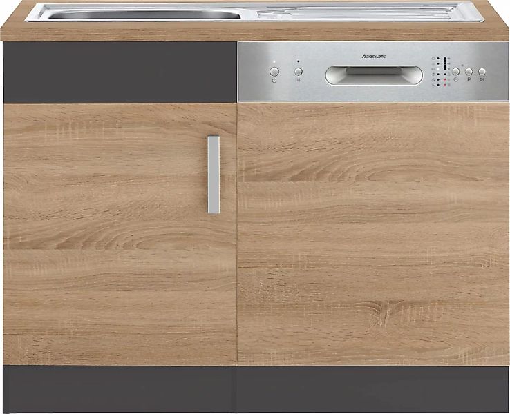 KOCHSTATION Spülenschrank "KS-Gera", Breite 110 cm günstig online kaufen