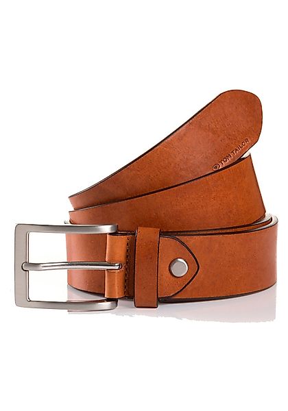 TOM TAILOR Ledergürtel TTJADEN 3,5 cm günstig online kaufen