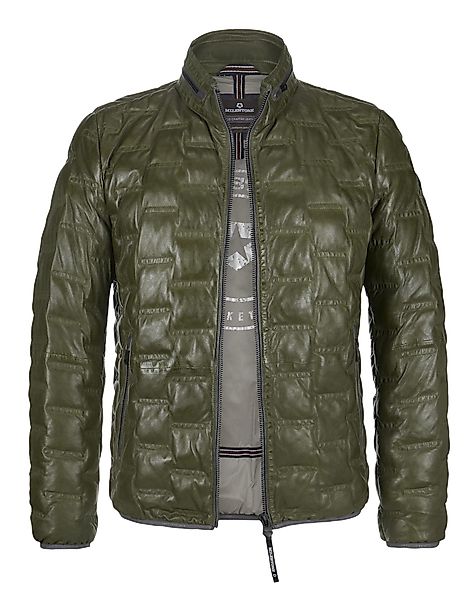 Milestone Lederjacke MSAversa in Stepp-Optik aus günstig online kaufen
