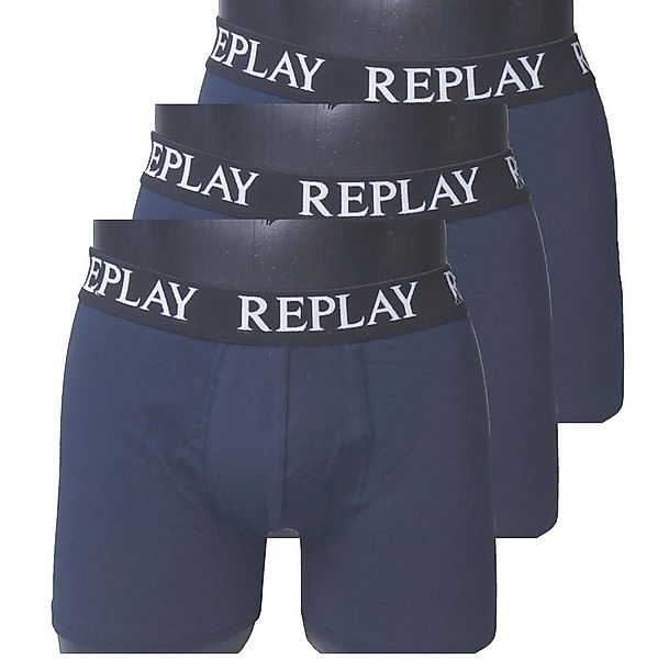 Replay Boxershorts Herren Boxershorts in 3er Pack (3-St., 1 x 3 Stk) günstig online kaufen