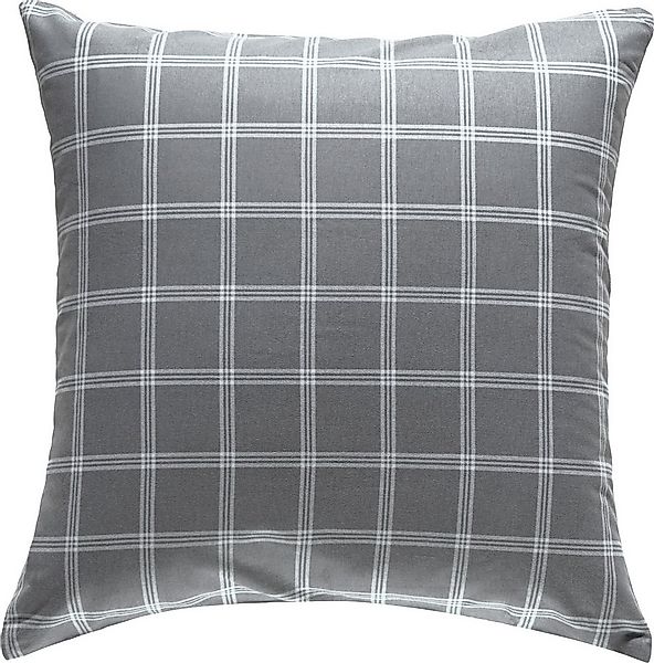 Erwin Müller Kissenbezüge Kissenbezug, Flanell Karo günstig online kaufen