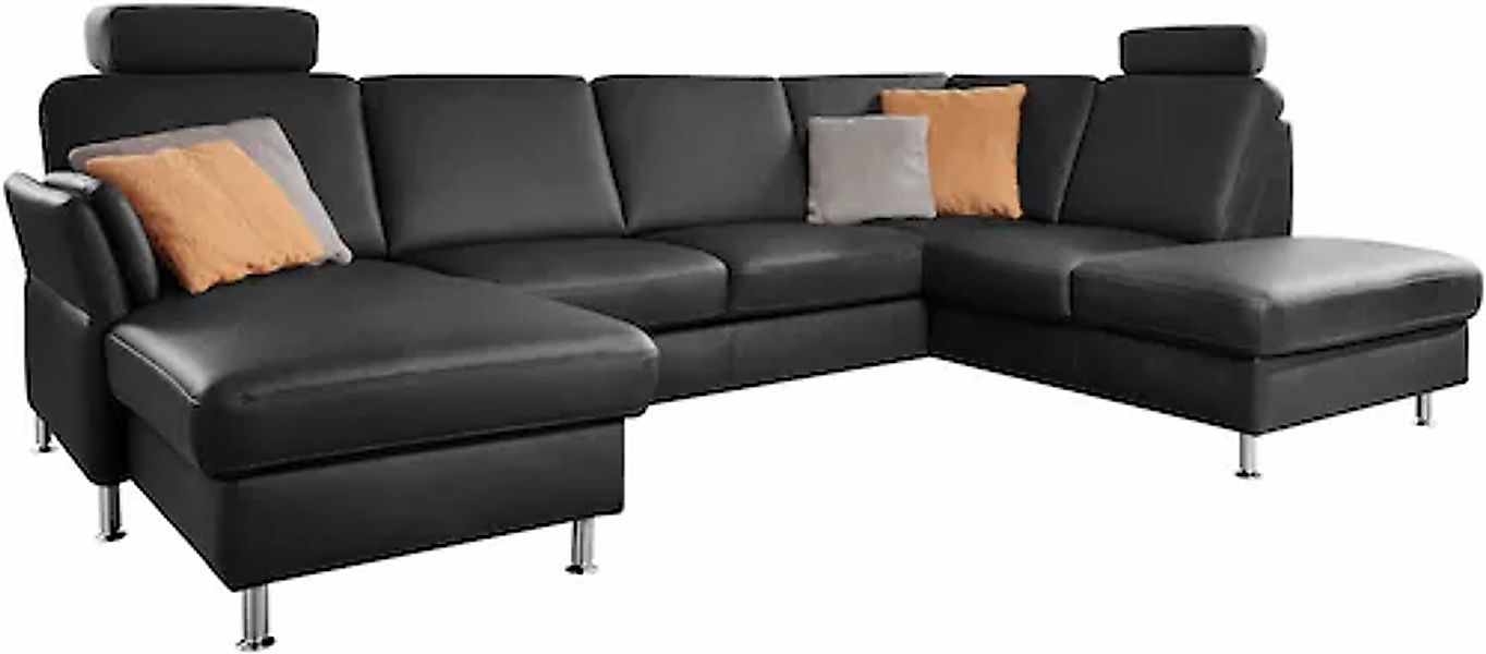 Die PlanBar Wohnlandschaft "PN-EM18013 U-Form, mit Kopfstützen" wahlweise m günstig online kaufen