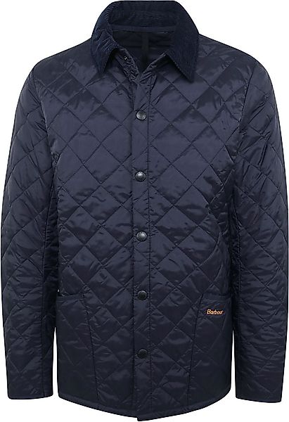 Barbour Liddesdale Heritage Quilted Jacke Navy - Größe S günstig online kaufen