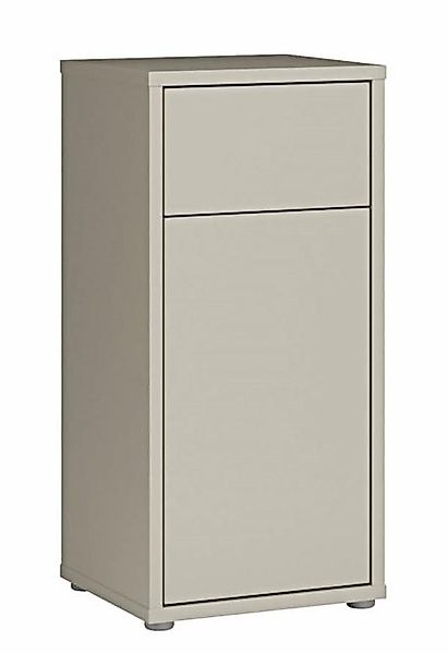 Bad-Unterschrank 1-türig ca. 40x84x35 cm Taupe günstig online kaufen