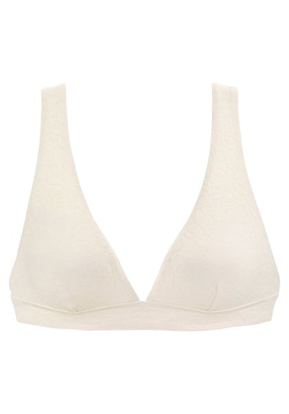 Buffalo Triangel-Bikini-Top "Bubble" mit floraler Struktur günstig online kaufen