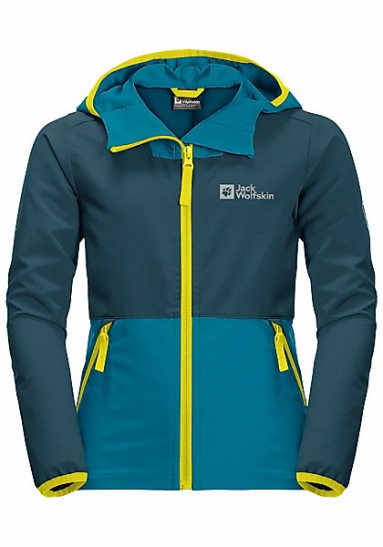 Jack Wolfskin Softshelljacke "TURBULENCE B" mitKapuze günstig online kaufen