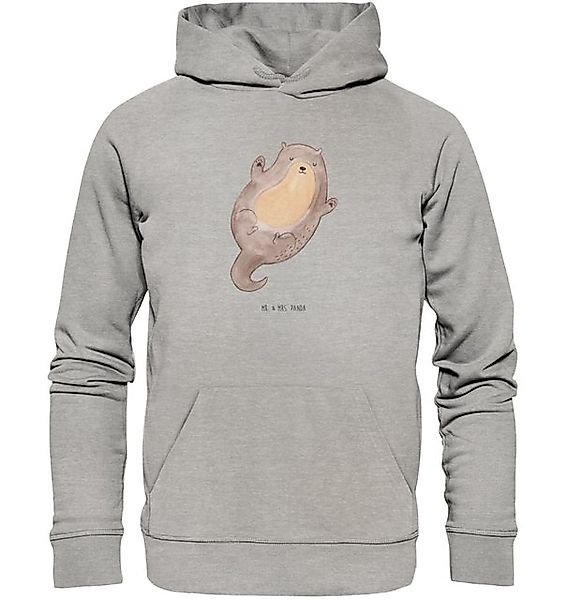 Mr. & Mrs. Panda Hoodie Größe XS Otter Umarmen - Heather Grey - Geschenk, U günstig online kaufen