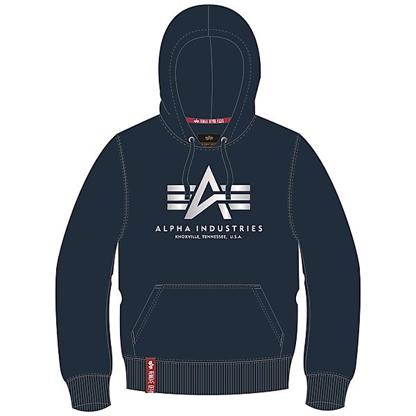 Alpha Industries Kapuzenpullover (Hoodie) reflektierender Print günstig online kaufen