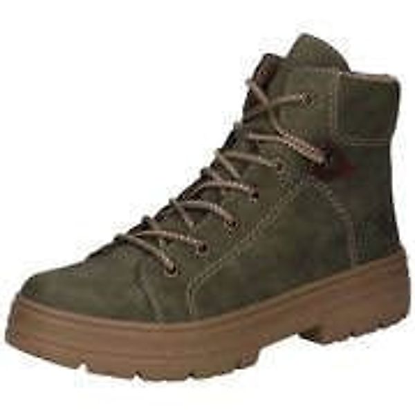 Rieker Schnürstiefelette Damen grün günstig online kaufen