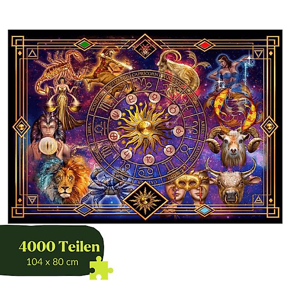 Wooden City Puzzle WoodenCity Sternzeichen 4000 günstig online kaufen