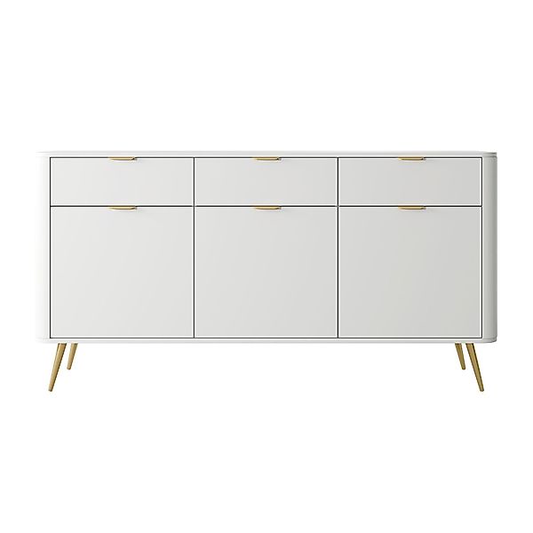 Selsey Sideboard OVAL, 3-türig mit 3 günstig online kaufen