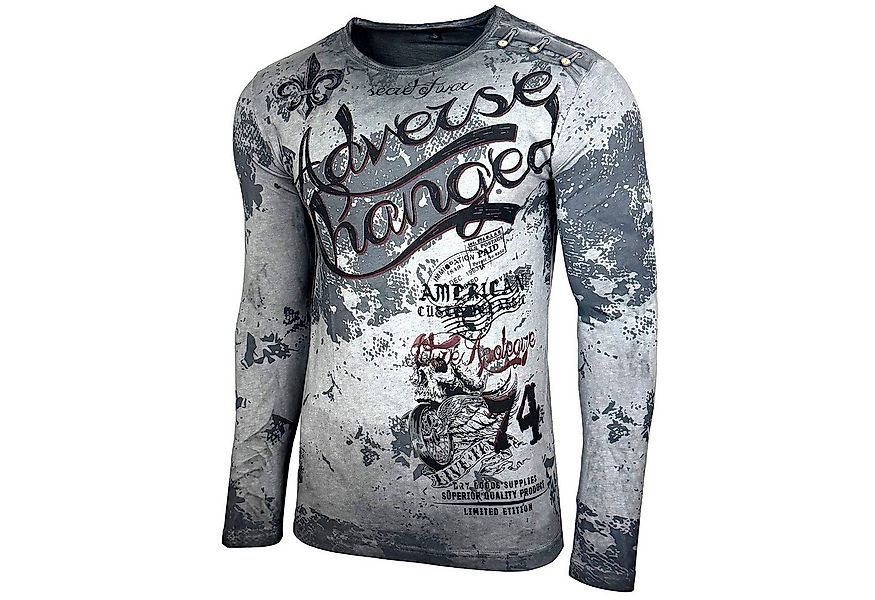 Baxboy Longshirt Baxboy Herren Longsleeve Langarmshirt Shirt Mit Rundhalskr günstig online kaufen