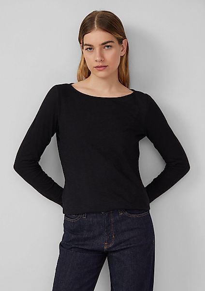 s.Oliver Langarmshirt T-Shirt (1-tlg) günstig online kaufen