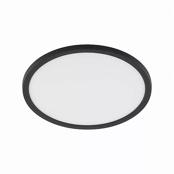 LED-Panel Aqua, Ø 50 cm, schwarz, Metall/Kunststoff, CCT dim günstig online kaufen