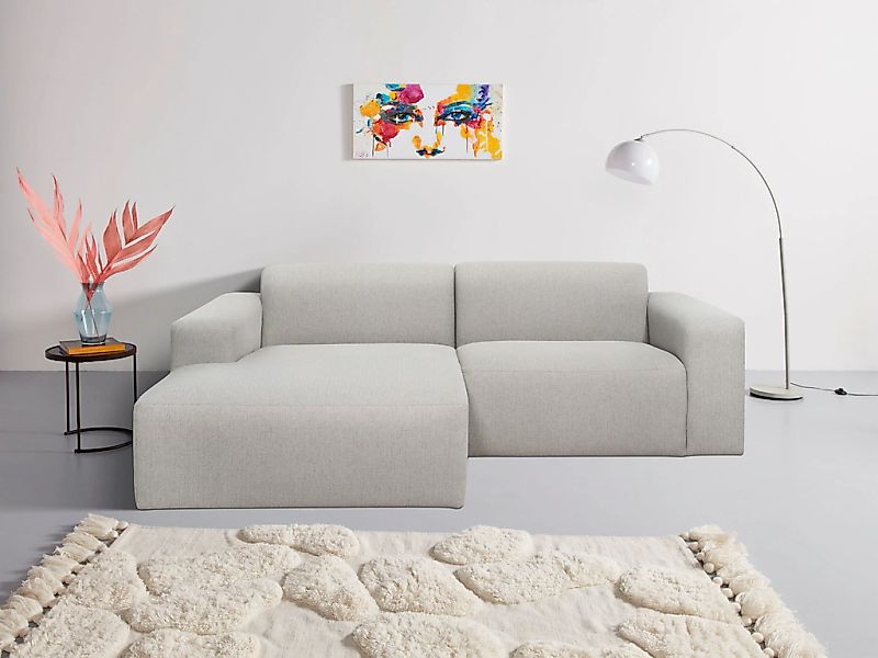 INOSIGN Ecksofa "Koa,228cm, L-Form, Modulsofa, Webstoff, Cord", Designsofa günstig online kaufen