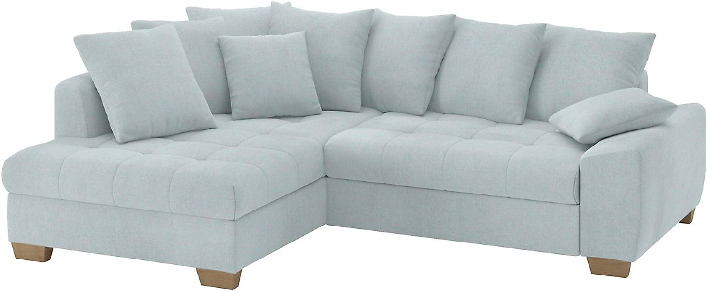 Mr. Couch Ecksofa "Nikita II, L-Form", Wahlweise mit Bettfunktion, Bettkast günstig online kaufen