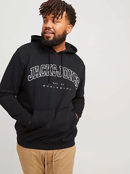 Jack & Jones PlusSize Hoodie JJECALEB VARSITY SWEAT HOOD NOOS PLS günstig online kaufen