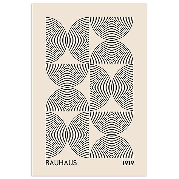 MuchoWow Poster Bauhaus - Vintage - günstig online kaufen