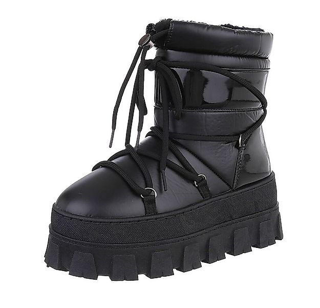 Ital-Design Damen Snowboots Freizeit Snowboots (87283960) Flach High-Heel S günstig online kaufen
