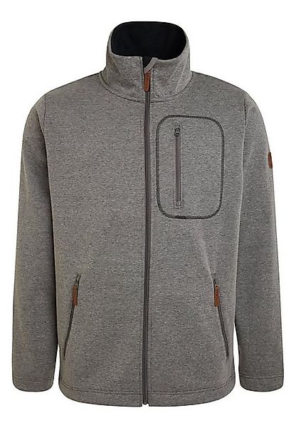 Elkline Fleecejacke Straight On Basic Stick Fleece Jacke mit Stehkragen günstig online kaufen