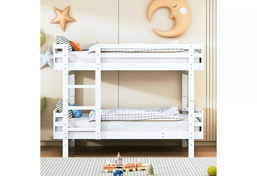 BlingBin Kinderbett Etagenbett (2-tlg., 90 x 190cm), Hochbett, Massivholz, günstig online kaufen