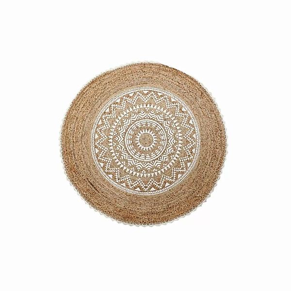 Teppich Dkd Home Decor Braun Mandala (120 X 120 X 0,75 Cm) günstig online kaufen
