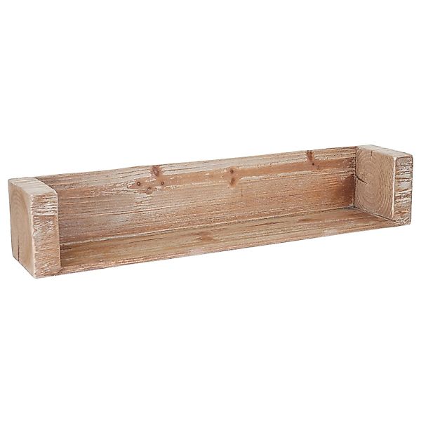 BERLINLODGE Wandregal HxBxT 15x80x15cm Hängeregal Bücherregal Tanne Holz Ru günstig online kaufen