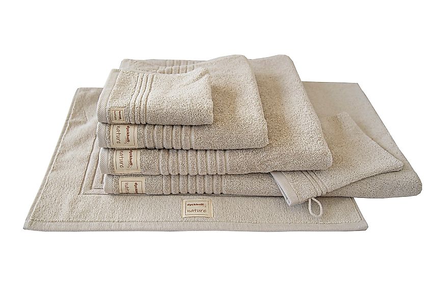 Dyckhoff Badematte Frottierserie 'Nature' 50 x günstig online kaufen