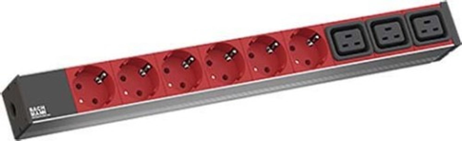 Bachmann Steckdosenleiste 6xSchutzk.rot 800.2333 - 8002333 günstig online kaufen