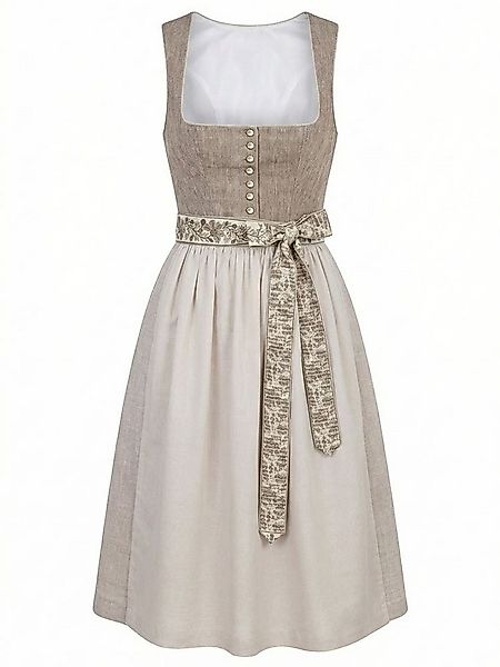 MarJo Dirndl Dirndl Leopoldsdorf 75cm Länge taupe günstig online kaufen
