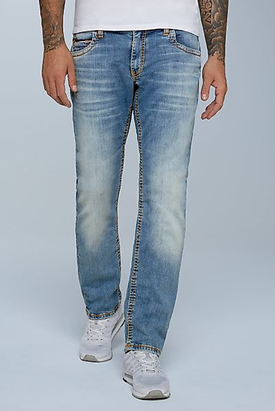 CAMP DAVID Comfort-fit-Jeans, mit breiten Nähten günstig online kaufen