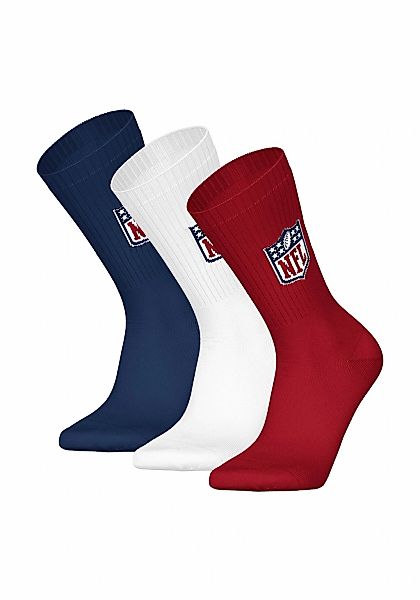 NFL Kurzsocken "Socken NFL SHIELD 3Pack Crew Socks 3er Pack" günstig online kaufen