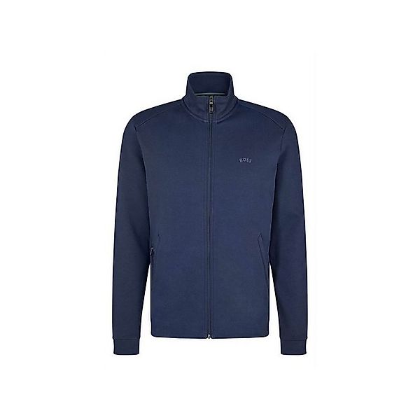 HUGO Strickjacke blau regular fit (1-tlg) günstig online kaufen