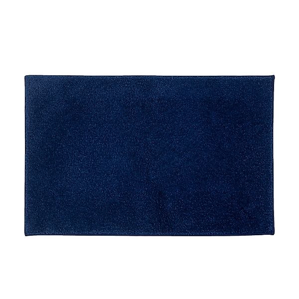 Floordirekt Badematte Nasa Waschbar Verstärkte Kanten Dunkelblau 86 x 150 c günstig online kaufen