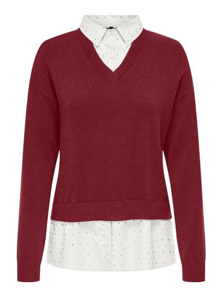 ONLY 2-in-1-Pullover ONLDAGMAR LS COLLAR MIX günstig online kaufen