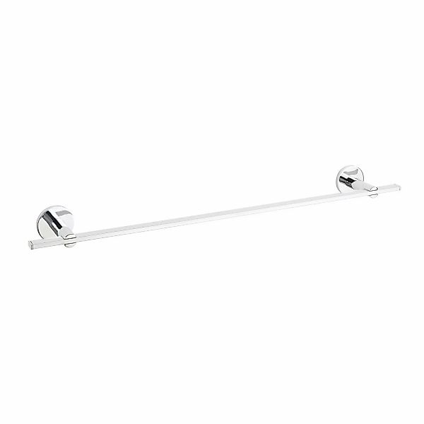 Wenko Badetuchstange Uno Isera UV-Loc® 60 cm Silber Glänzend günstig online kaufen