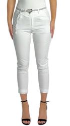 Mississhop Chinohose Damen Hose Baumwolle Hose günstig online kaufen
