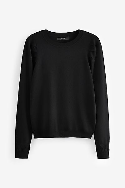 Next Rundhalspullover Langärmeliger Rundhalspullover, Kurzgröße (1-tlg) günstig online kaufen