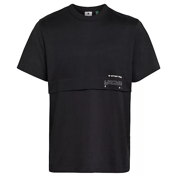 G-star Mercerized C&s Loose Kurzarm T-shirt 2XS Dk Black günstig online kaufen