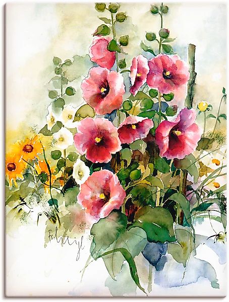 Artland Wandbild »Blumen Zusammenstellung I« 1 Stk. tlg. als Leinwandbild, günstig online kaufen