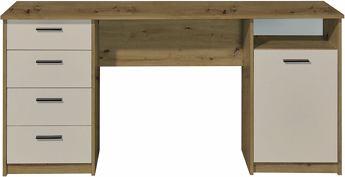 BEGA OFFICE Schreibtisch "Lotta, BxHxT 160x77x50 cm" 1 Stk. tlg. Breite 160 günstig online kaufen